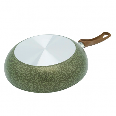 Сковорода штампованная Зеленая линия, 22 см, ZL23122