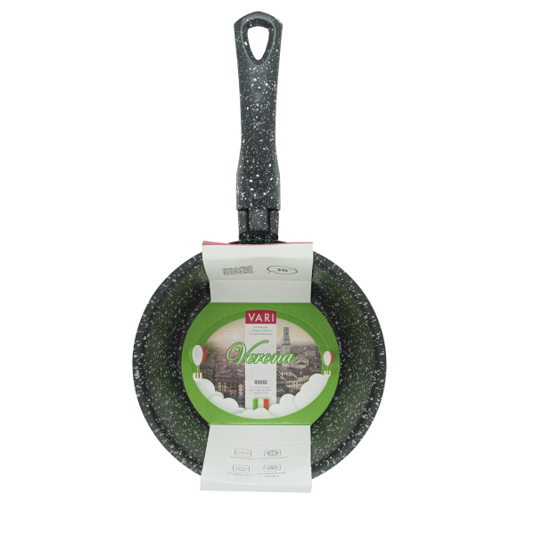 Ковш штампованный конусной формы черный 16м