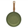 Сковорода штампованная Зеленая линия, 22 см, ZL23122