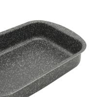 Противень штампованный черный гранит, 250*180мм