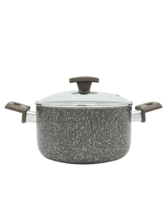 Кастрюля кованая индукционная Меркурий, 3л, с крышкой