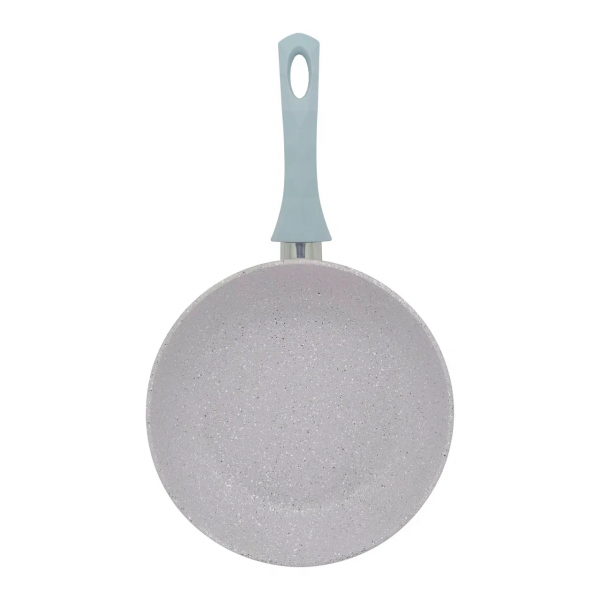Сковорода литая VARI Прованс, серо-сиреневый камень, 24 см.