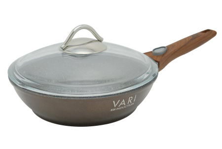 Сковорода индукционная Урбан Лофт, 28 см, с крышкой и съемной ручкой