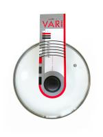 Крышка для сковороды 28см с металлическим ободом