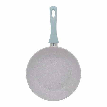 Сковорода литая VARI Прованс, серо-сиреневый камень, 22 см.
