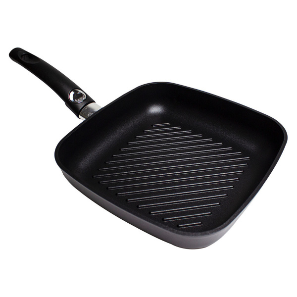 Сковорода-гриль квадр. 26*26  NATURA