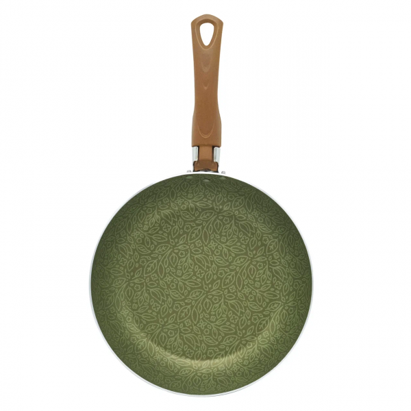 Сковорода штампованная Зеленая линия, 22 см, ZL23122