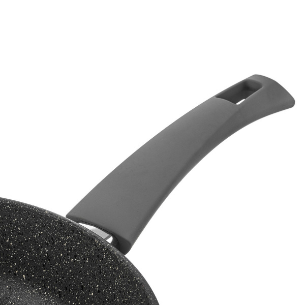 Сковорода литая VARI "PIETRA" серый гранит, D22см
