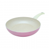 Сковорода высокая штампованная VARI Розовая жемчужина, 24 см