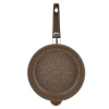 Сковорода PIETRA теплый гранит 28 со съемной ручкой