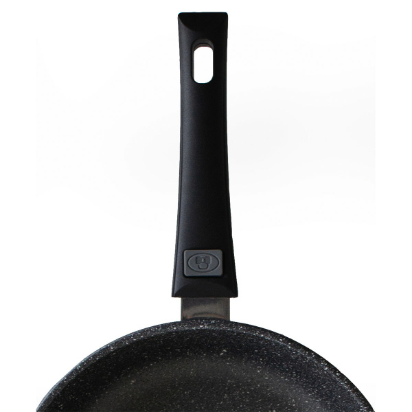 Сковорода Классическая серая, 24см, со съемной руч.