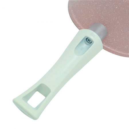 Ковш литой VARI РОМАНТИКА, розовый камень, 1,5 л.