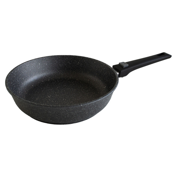 Сковорода Классическая серая, 24см, со съемной руч.