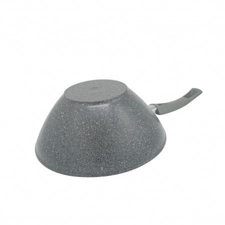 Сковорода wok "PIETRA" серый гранит, D28см