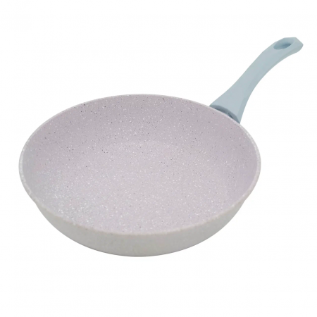 Сковорода литая VARI Прованс, серо-сиреневый камень, 28 см.