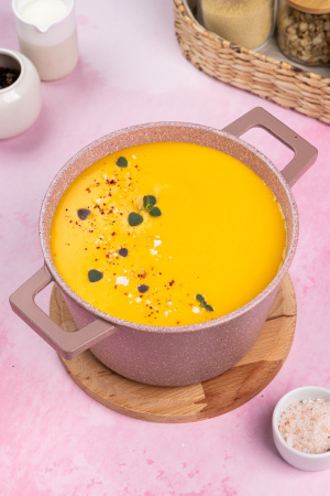 Кастрюля VARI РОМАНТИКА, розовый камень, 3л