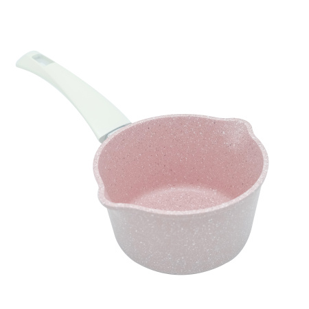 Ковш VARI РОМАНТИКА, розовый камень, 1,5 л, с крышкой