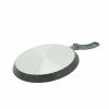 Сковорода штампованная блинная серая, 22см