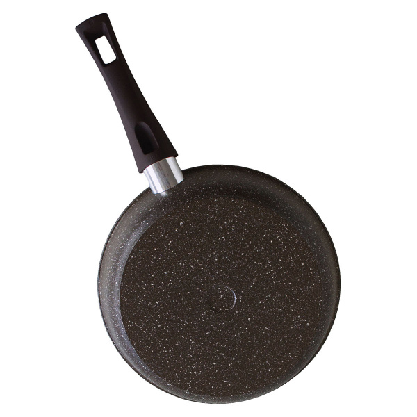 Сковорода-гриль VARI "PIETRA" теплый гранит, 26см