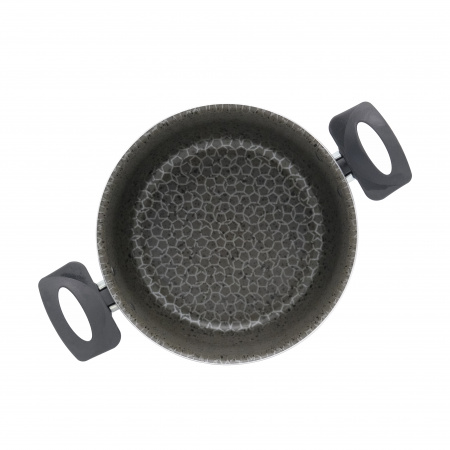 Кастрюля штампованная индукционная, 3л, с крышкой.