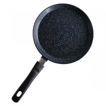 Сковорода блинная VARI "PIETRA" черный гранит, 24см