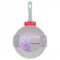 Сковорода литая VARI Прованс, серо-сиреневый камень, 26 см.