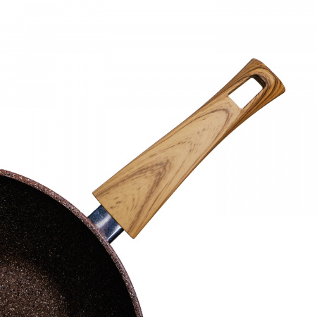 Сковорода литая VARI "Сила природы" WOK D28cм