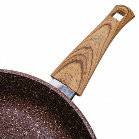 Сковорода литая VARI "Сила природы brown" D28cм