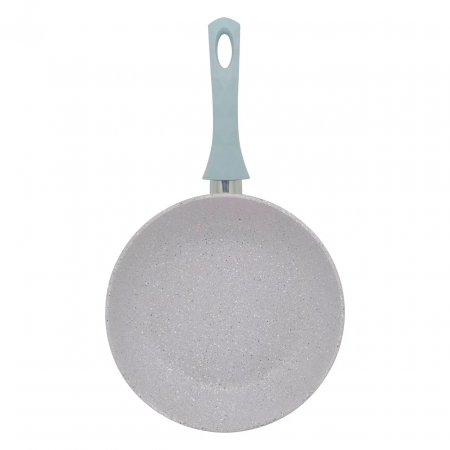 Сковорода литая VARI Прованс, серо-сиреневый камень, 26 см.