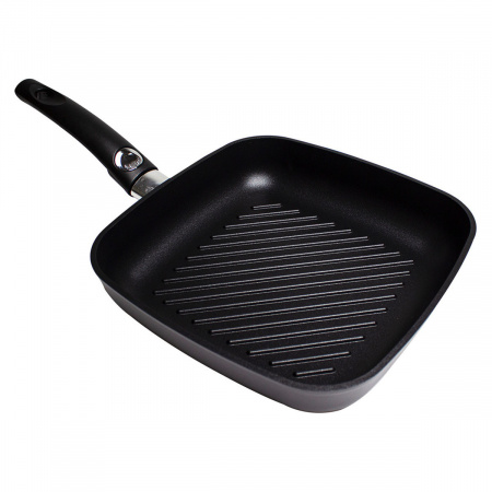 Сковорода-гриль квадр. 26*26  NATURA