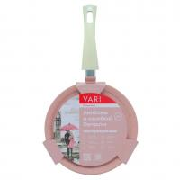 Сковорода литая VARI РОМАНТИКА, розовый камень,  блинная, 24 см