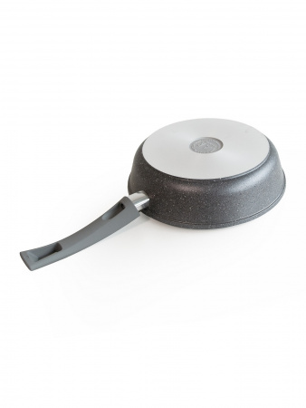 Сковорода литая "Умелица Каменная" D26см, с антипригарным покрытием, с толстым дном