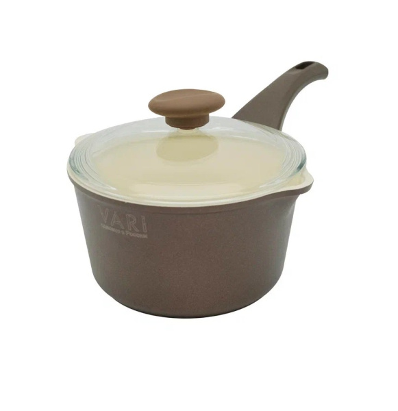 Ковш литой Фреско Керамика 1,5 л, 16 см, с крышкой