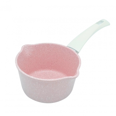 Ковш литой VARI РОМАНТИКА, розовый камень, 1,5 л.