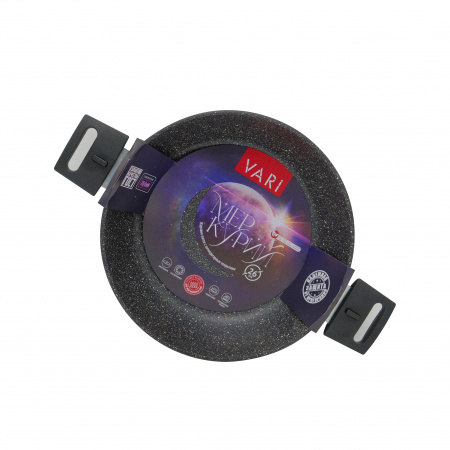 Жаровня  26 см с индукцией, со съемными ручками