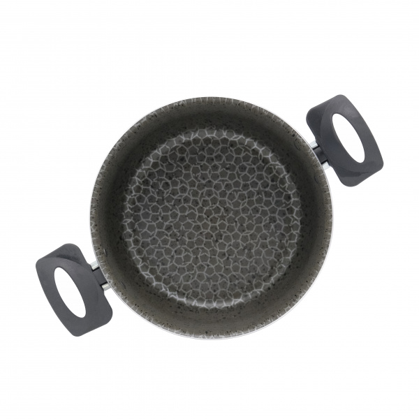 Кастрюля штампованная индукционная, 3л, с крышкой.