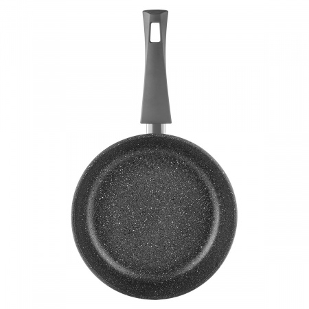 Сковорода литая VARI "PIETRA" серый гранит, D26см