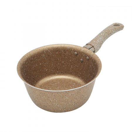 Ковш штампованный конусной формы коричневый 16