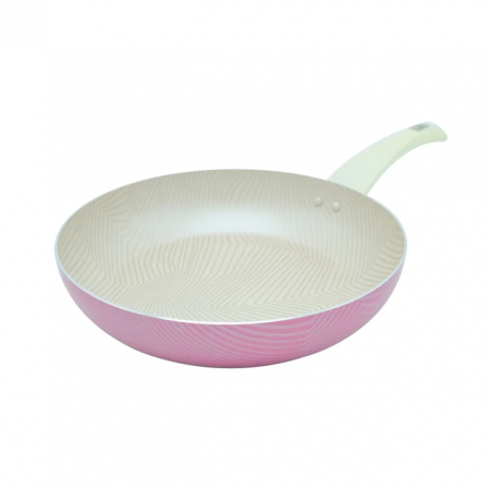 Сковорода высокая штампованная VARI Розовая жемчужина, 24 см