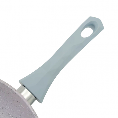 Сковорода литая VARI Прованс, серо-сиреневый камень, 26 см.